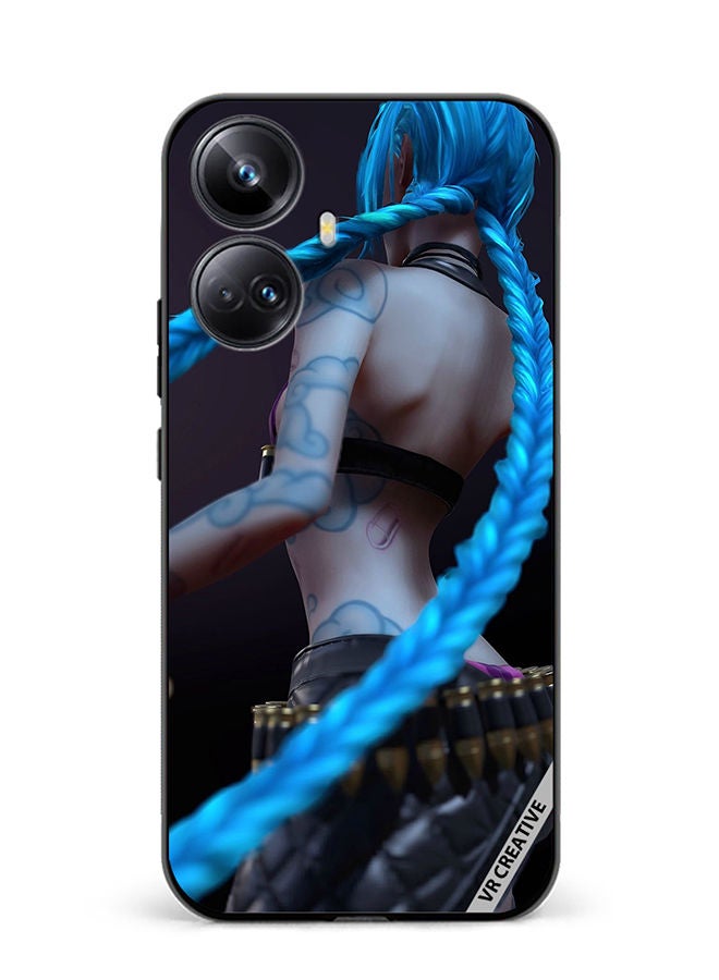 VR CREATIVE Protective Case Cover For Realme 10 Pro Plus Jinx League Of Legends Design Multicolour - Image 1