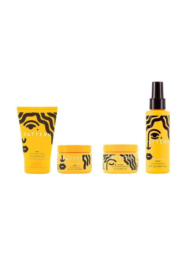 باترن مجموعة بيوتي ميني ستايلرز للشعر المجعد والمتماسك تتضمن كريم تصفيف جل مرطب وجل تثبيت قوي - Image 2