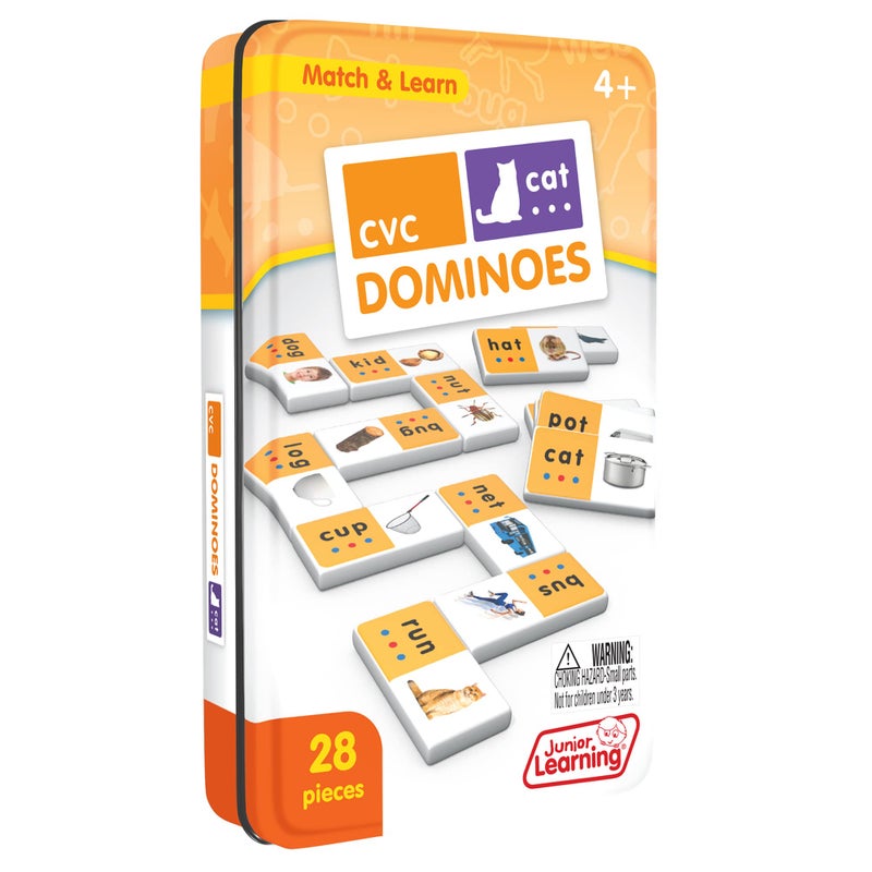 Junior Learning CVC Match Learn Dominoes