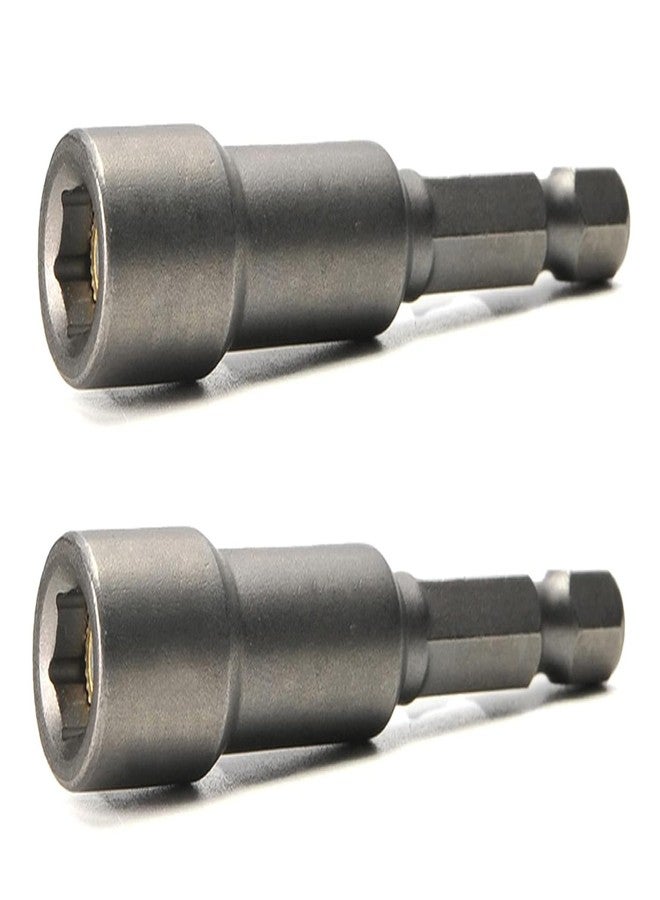 اتول مارت مثقاب تثبيت صواميل مغناطيسي سريع التغيير من يو تول مارت، مقاس 1/4 بوصة، ساق سداسية، 15 مم، طول 65 مم، متري، قطعتان - Image 3