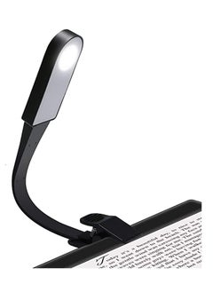 Excefore Book Light, USB Rechargeable 3 Modes Stepless Dimming Flexible Clip Light for Reading at Night with Magnet Portable Eye Protection Reading Light for Camping Travel Train Book Laptop Tablet  - Image 3