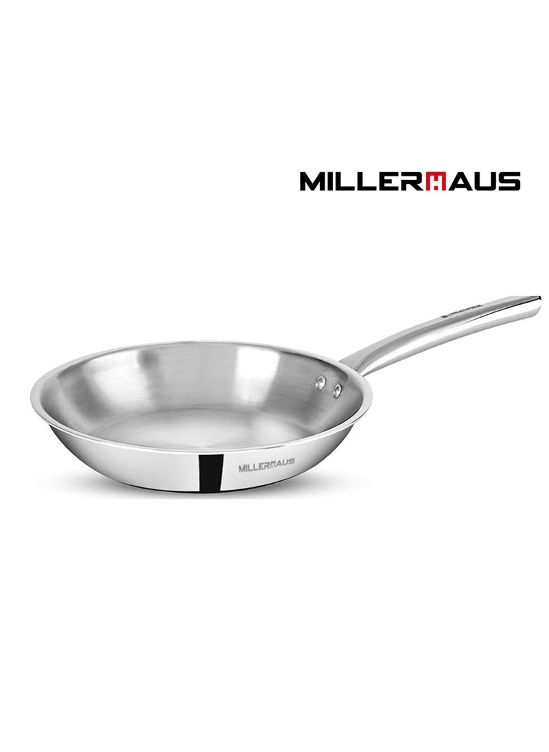 MILLERHAUS Millerhaus Tri-Ply Frypan 32cm Stainless Steel  - Image 1