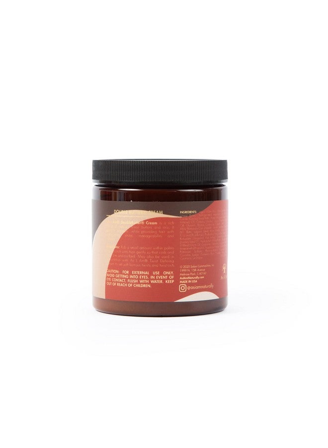 As I Am Double Butter Cream - 8 Ounce - Rich Daily Moisturizer - Soft and Shiny Curls and Coils - Repairs Split Ends - Strengthens Hair - Enriched with Pro-Vitamin B5 - Image 2