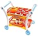 PowerTRC Tea Set Toy for Little Girls Tea Trolley Cart w Tea Pots Cups Accessories Tea Party Kitchen Pretend Play Set Gifts for Kids Toddlers Toys - Image 2