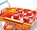 PowerTRC Tea Set Toy for Little Girls Tea Trolley Cart w Tea Pots Cups Accessories Tea Party Kitchen Pretend Play Set Gifts for Kids Toddlers Toys - Image 4
