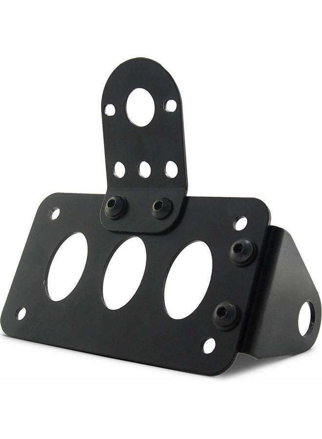 NIBEMINENT Strong Motorcycle License Plate Holder Bracket for Bobber Chopper  - Image 5
