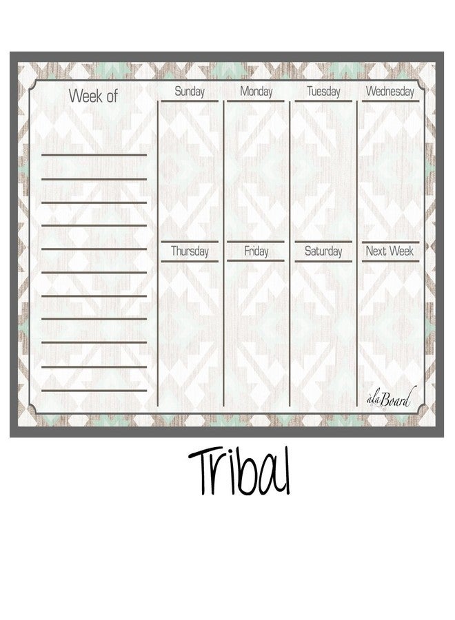 Ala Board Dry Erase Magnet Weekly Calendar Wheat - Image 2