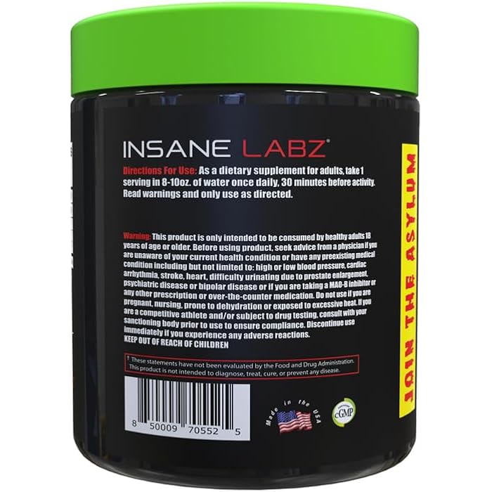 Insane Labz Creatine Craig - Flavored, Pre Workout, Post Workout, Build Muscle (30 Servings (Pack of 1), Fruit Punch) - Image 3