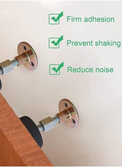 Bukela Adjustable bed frame threaded anti-sway fixer, bed frame anti-sway tool, headboard stopper, bedside anti-sway telescopic support stabilizer, for bed cabinet sofa 30-40mm  - Image 2