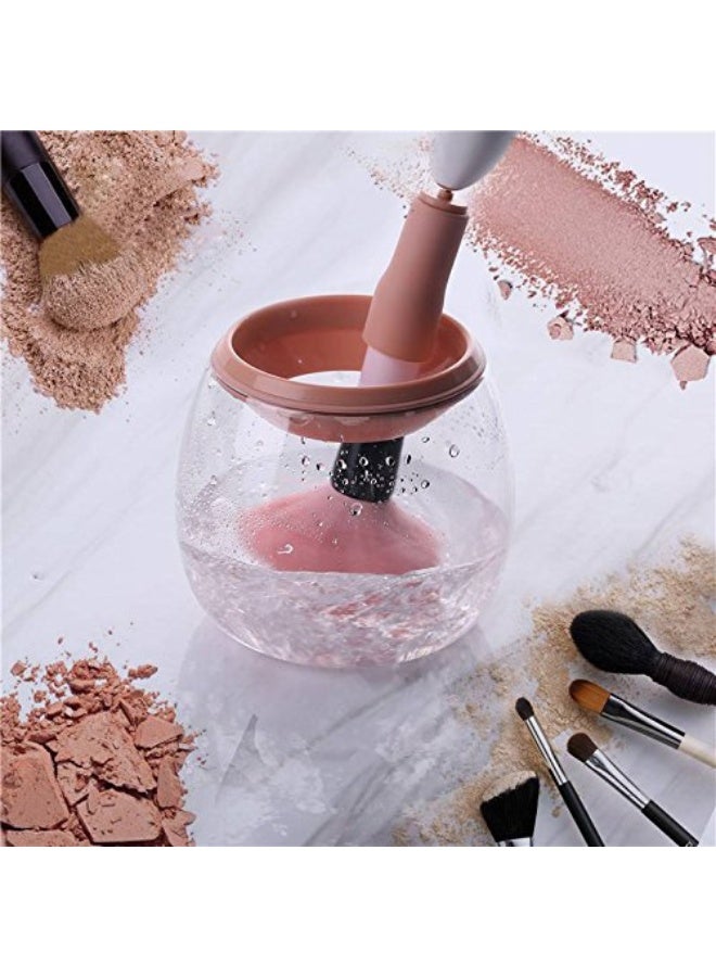 Automatic Makeup Brush Cleaner Device Electronic Cleaning Machine Electric Drier Cleans and Dries Deep Clean Machine Ensures Thorough Cleaning In Seconds Brushes Kit Washing Tools Dryer - Image 5