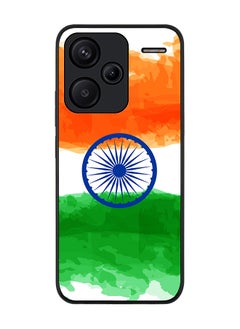 Stylizedd Rugged Black Edge Case for Xiaomi Redmi Note 13 Pro Plus, Slim fit Case Flexible Anti Drop TPU Gel Thin Cover -  Blue Chakra  - Image 1