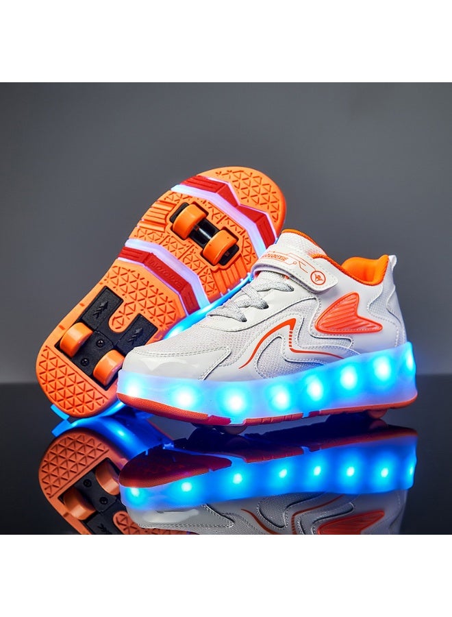 New Style Crazy Skates Four-Wheel Roller Shoes