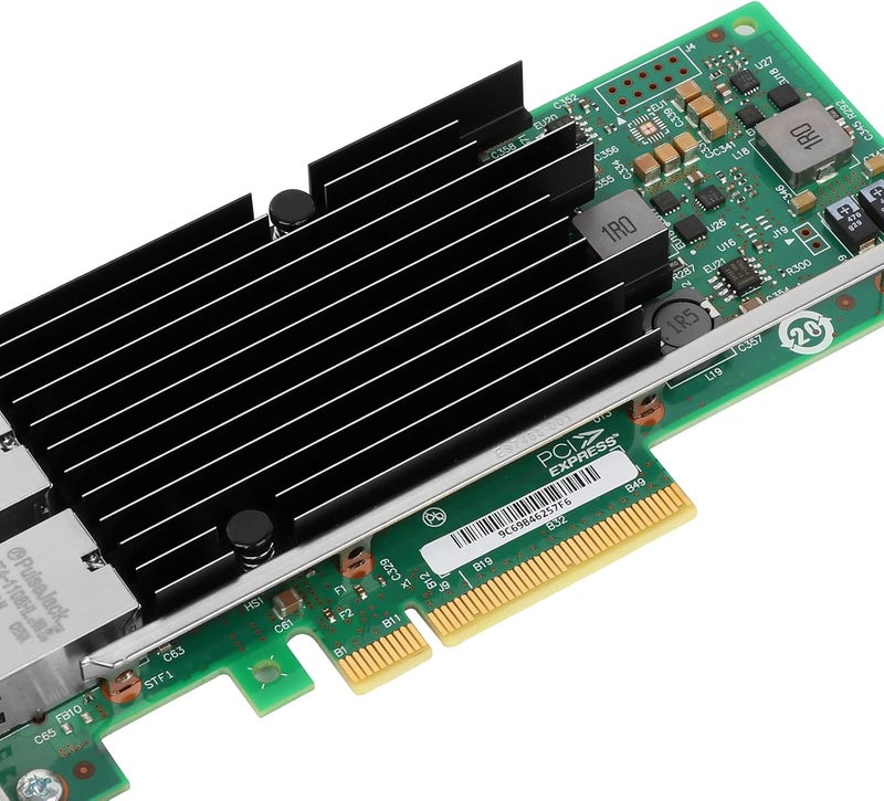 Vogzone 10Gb PCI-E NIC Network Card for Intel X540-T2,100MbE/1GbE/10GbE Copper Dual RJ45 Ports, with Intel X540 Chip,10GbE PCI Express 2.1 X8 Ethernet Adapter Support Windows/Linux/VMware - Image 3