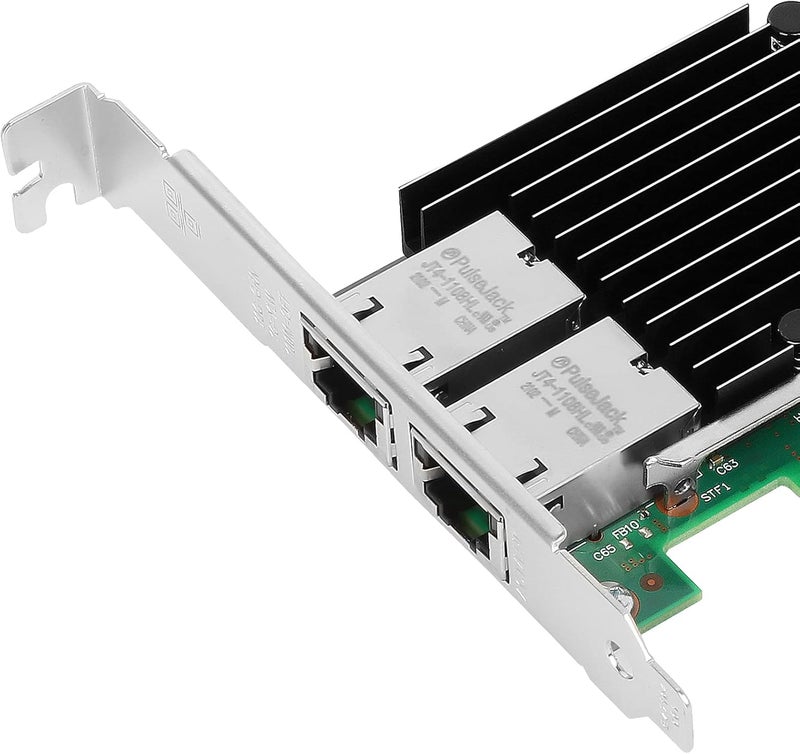 Vogzone 10Gb PCI-E NIC Network Card for Intel X540-T2,100MbE/1GbE/10GbE Copper Dual RJ45 Ports, with Intel X540 Chip,10GbE PCI Express 2.1 X8 Ethernet Adapter Support Windows/Linux/VMware - Image 5