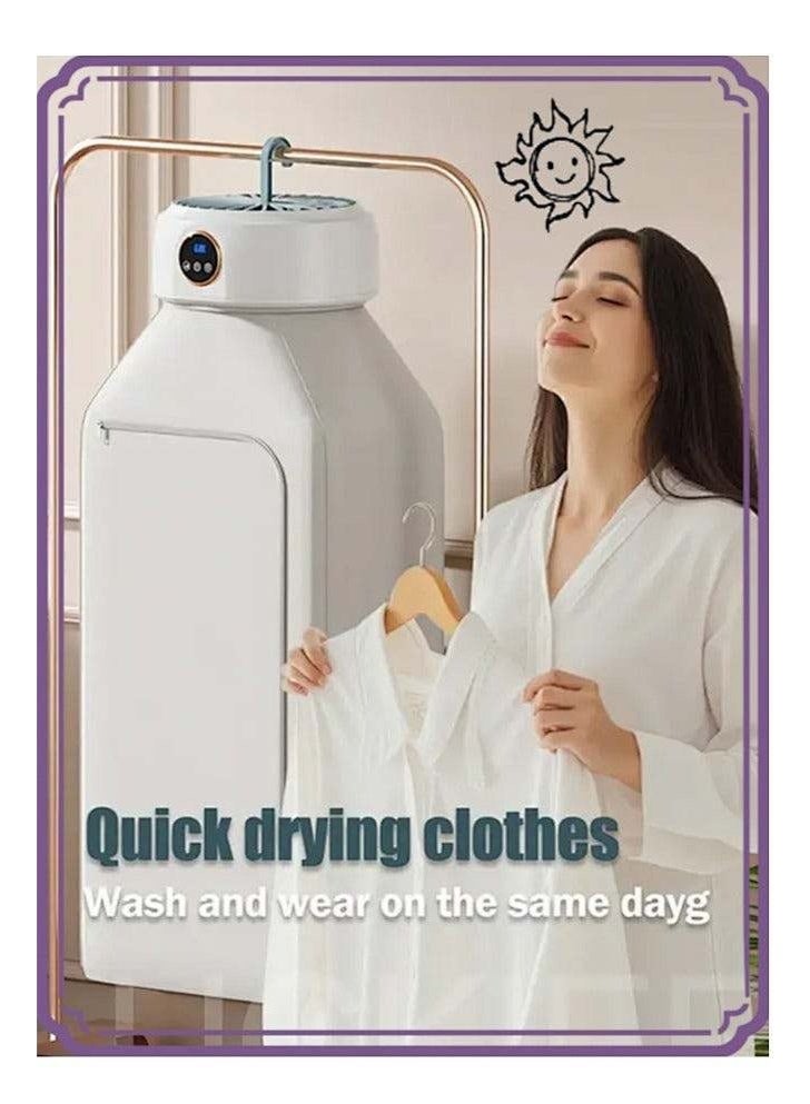 Laundry Dryer, Multifunctional Electric Dryer Machine, Clothes Dryer with Dryer , 2 Gear Adjustable Dryer Machine, Dryer for Delicate Garments - Image 1