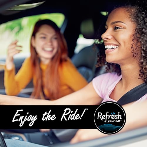 RefreshYourCar Refresh Your Car Scented Gel Car Air Freshener, Fresh Linen Car Scent - Image 5
