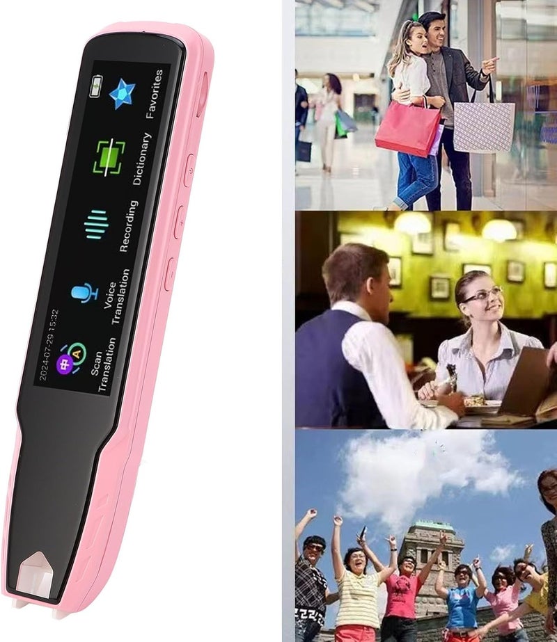 WALFRONT Translation Pen Language Translator Device for Textbooks Newspapers Magazines (Pink) - Image 5