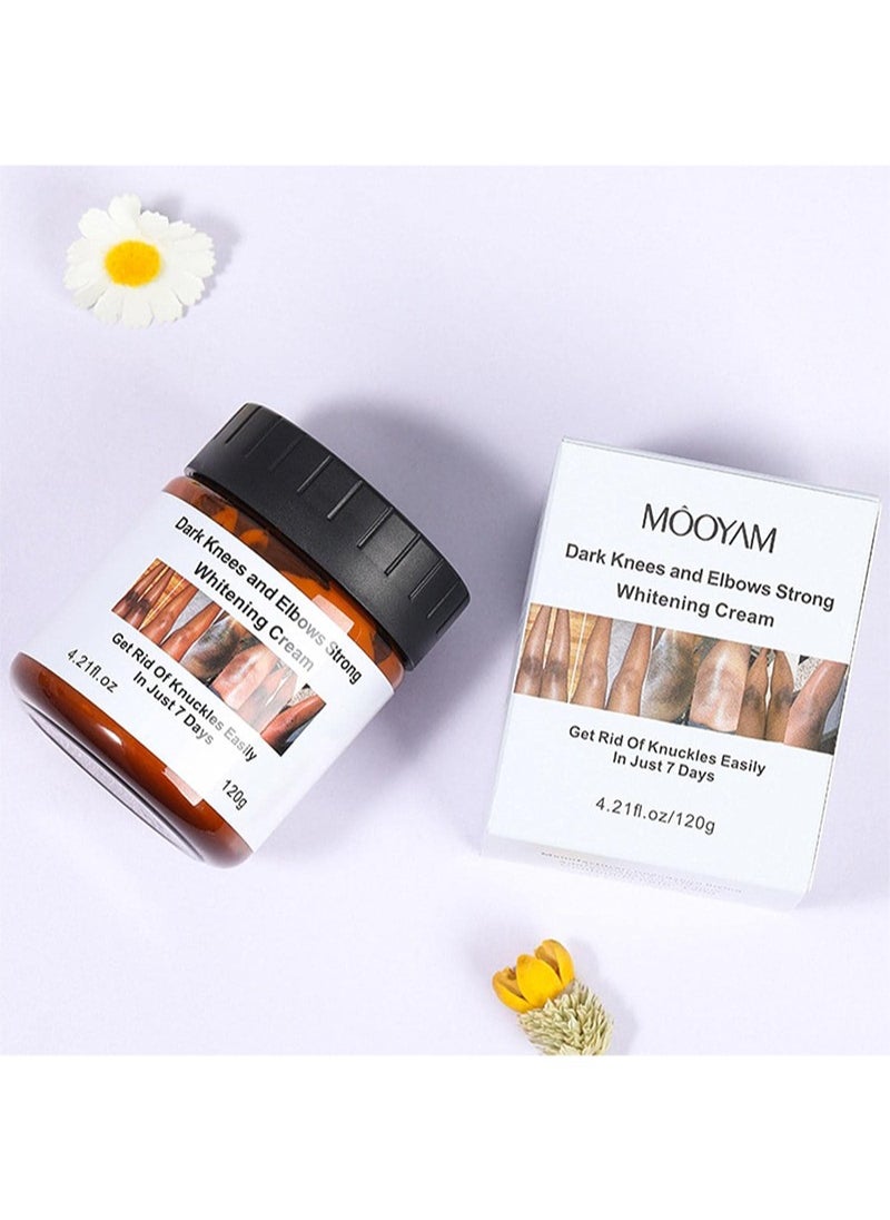 Whitening Cream for Correcting Dark Spots, Safe Armpit Moisturising Cream Lighten Melanin 120g - Practical Bleaching Body Lotion for Armpits, Neck, Knee, Elbow, Inner Thigh, Intimate Area
