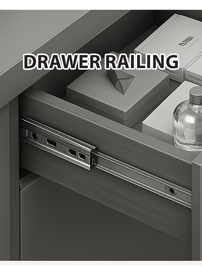 إن كي أكس خزانة أحذية فاخرة عالية الجودة مع أدراج متعددة الوظائف 120 سم - Image 5