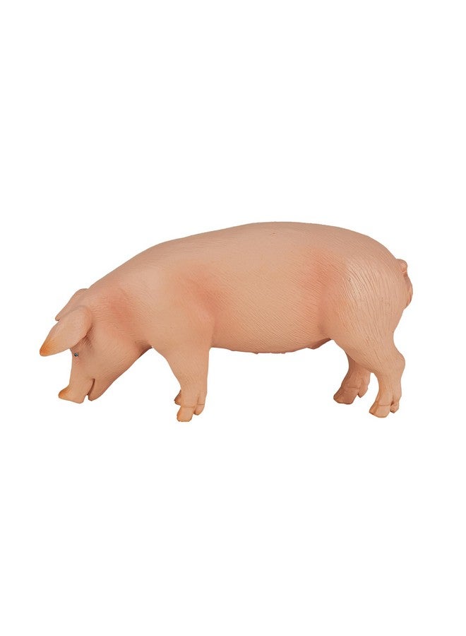 MOJO Pig Boar Grazing Realistic Farm Animal Hand Painted Toy Figurine - Image 2