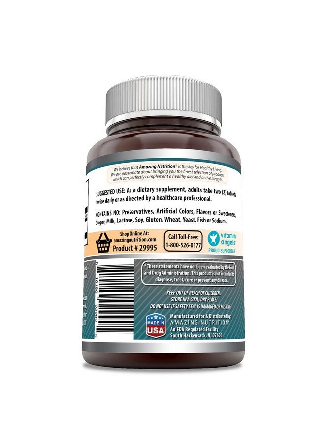 Amazing Nutrition Amazing Formulas L Citrulline 2000mg Per Serving 120 Tablets Supplement | Amino Acid Supplement for Men & Women | Non-GMO | Gluten Free | Made in USA - Image 2