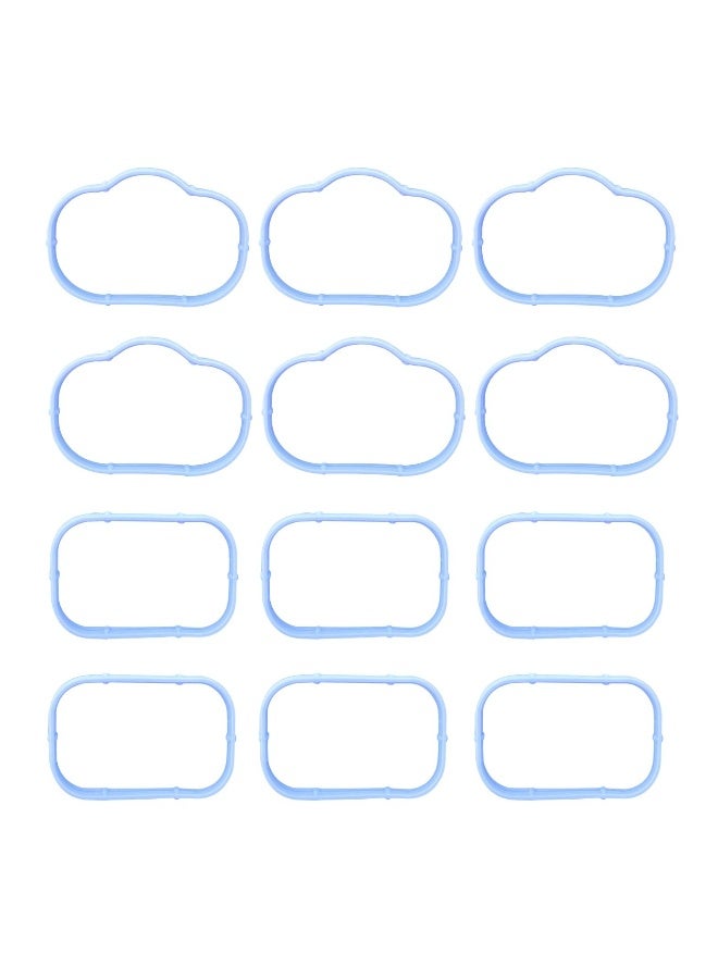 Generic Car Intake Manifold Gasket Set, 12PCS Intake Manifold Gaskets Include Lower & Upper Gasket Plenum, Tight Intake Manifold Rubber Sealing, Engin Gasket, Compatible with Chrysler, Dodge, Jeep  - Image 1