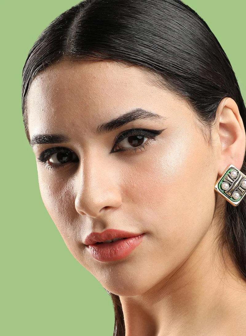 SOHI Party Artificial Stud Earring Jewellery