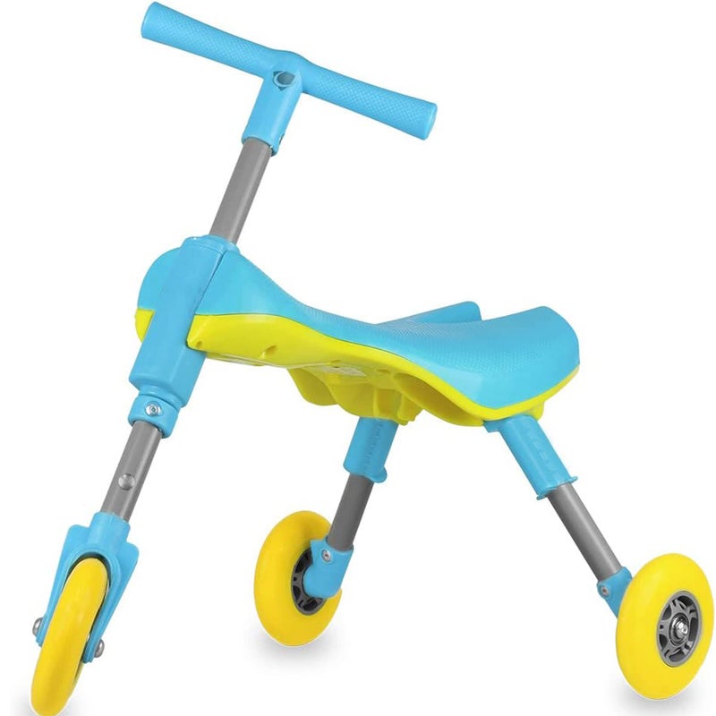 MEKBOK Fly Bike Foldable Indoor/Outdoor Toddlers Glide Tricycle - Blue - Image 5
