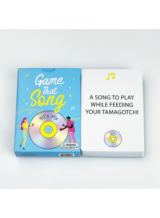 Bluejw Game That Song Full English Music Game Adult Party Card Game Party Board Game - Image 4