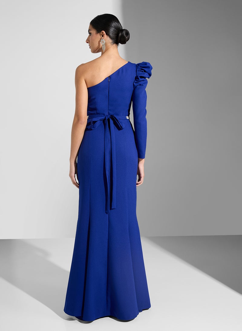 ايرا فستان سهرة بكتف واحد - Image 2