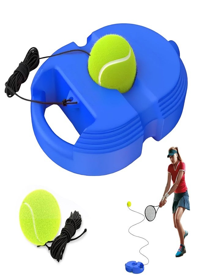 Toyshine Tennis Trainer Rebound Ball with 1 String Ball Solo Tennis Training Equipment for Tennis Self-Practice Training Portable Tennis Practice Training Tools for Adults Kids - Image 1