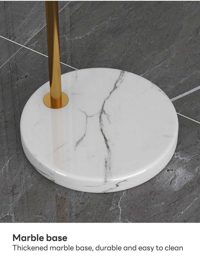Onelight - Floor Lamp with Marble Base For Home Living Room and Bedroom, 3-Color Light Adjustable with Key Switch - Image 1