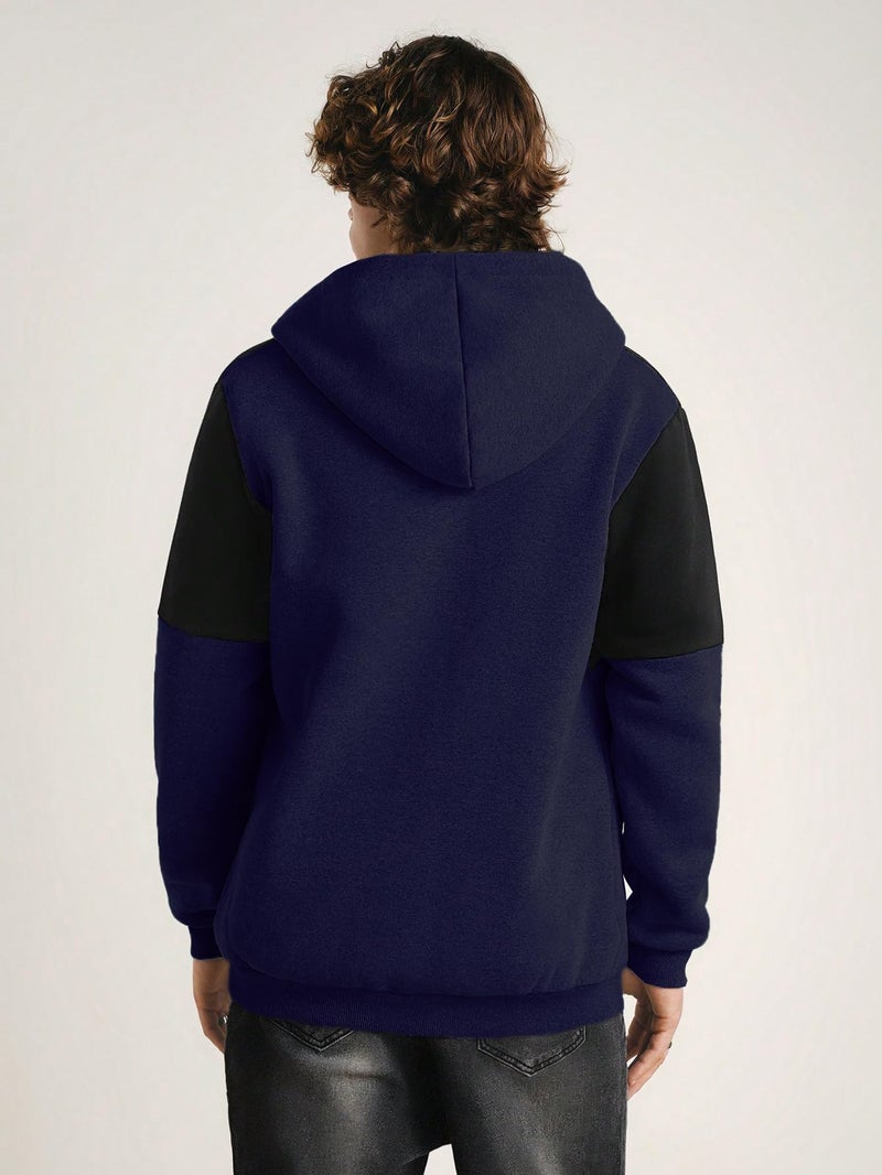 TOPLOT jacket for men || winter jackets || casual jacket for men || Men's bomber jacket (Men-CB-Jacket-5215-Navy-S) - Image 2