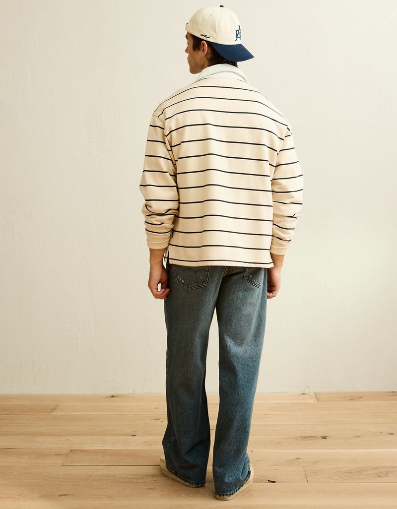American Eagle AE Laidback Luxe Rugby Sweatshirt - Image 2