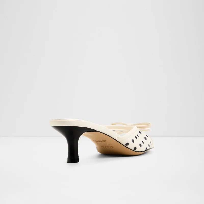 الدو Begoniaa Ladies White Heeled Sandals