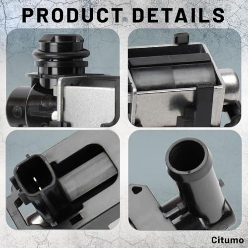 Citumo Vapor Canister Purge Solenoid Purge Control Vaccum Solenoid Valve Vapor Canister Shutoff Valve Replaces # K5T45786 14935-JF00A - Image 3