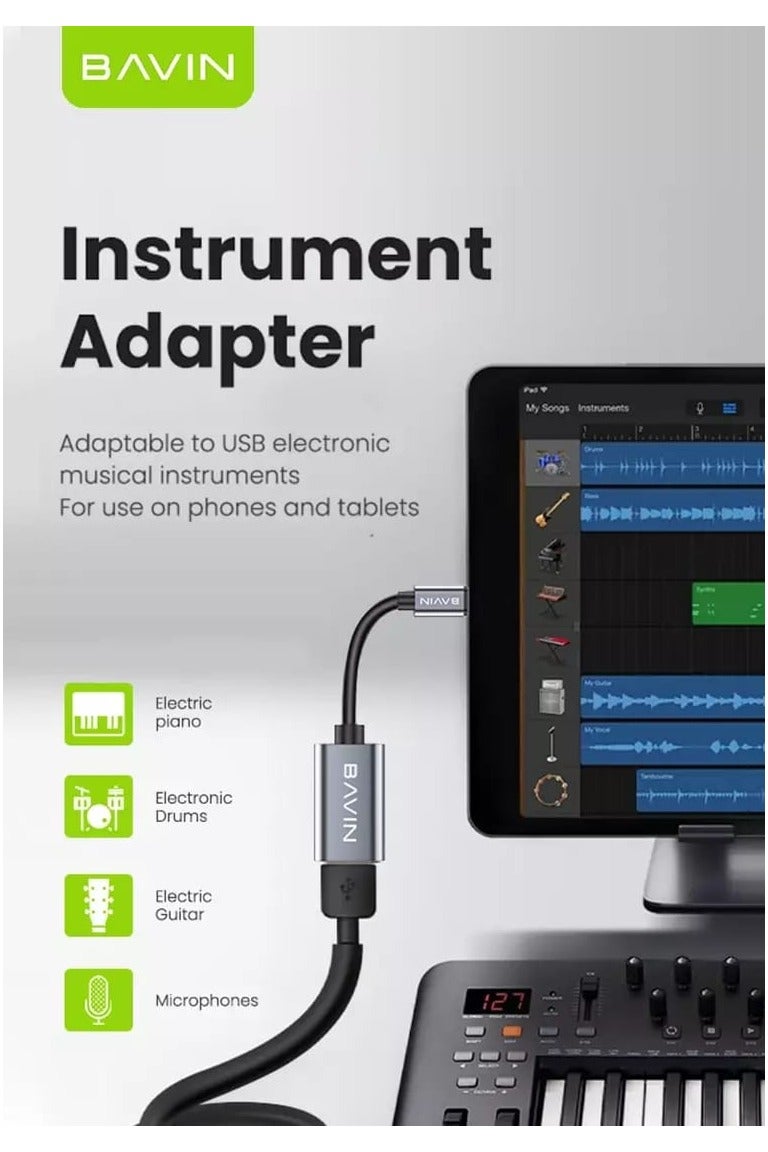 Bavin OTG-54 Type-C to USB 3.0 Adapter for Laptop Tablet Printer Mouse Keyboard - Image 5