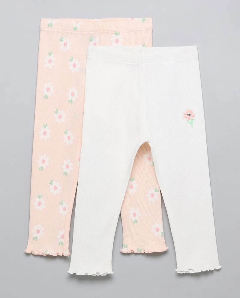 R&B 2 Pack Printed Leggings