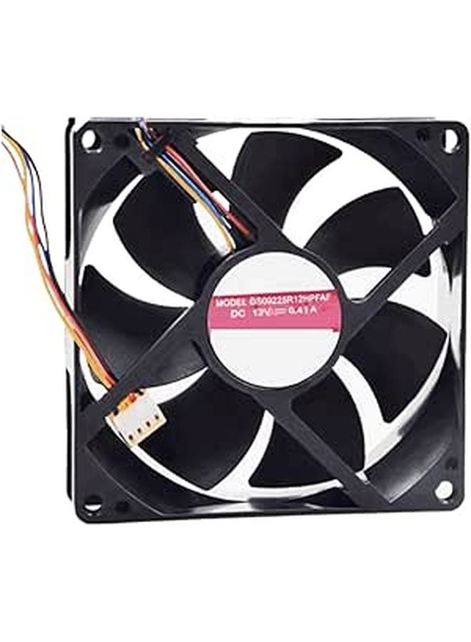 90mm 12V 0.41A 4 Pin PWM Cooling Fan 90x90x25mm High Airflow PC Case Fan - Image 1