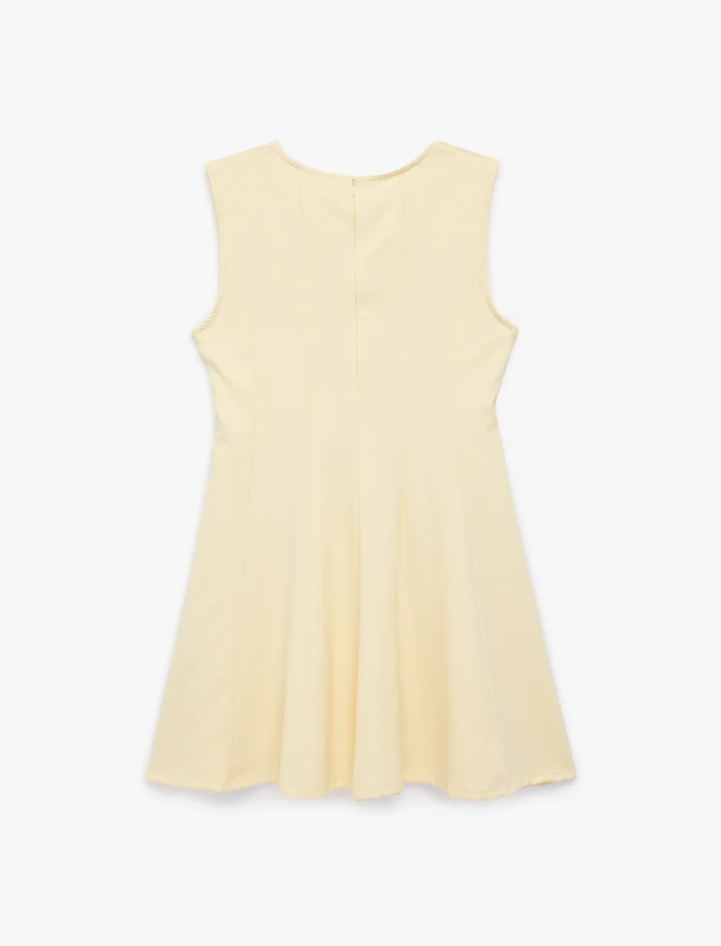 كوتون Pleated Dress