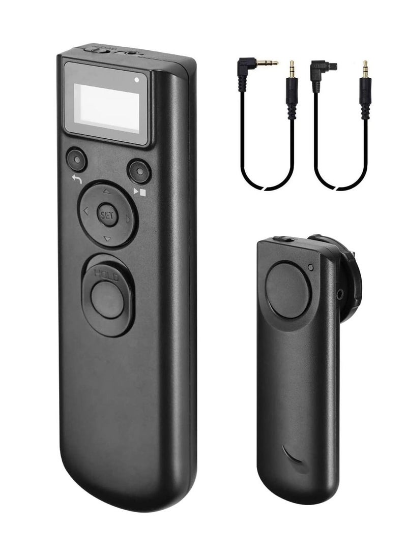 Camera Wireless Shutter, Remote Shutter Release Trigger Intervalometer, Fit for Canon EOS R6 R PR 90D 80D 77D 70D 60D 850D 800D 760D 750D 700D 650D 600D 550D R5 5D4 5Dsr 5D3/2 7D  5D 6D 1DX 1D4 1D3