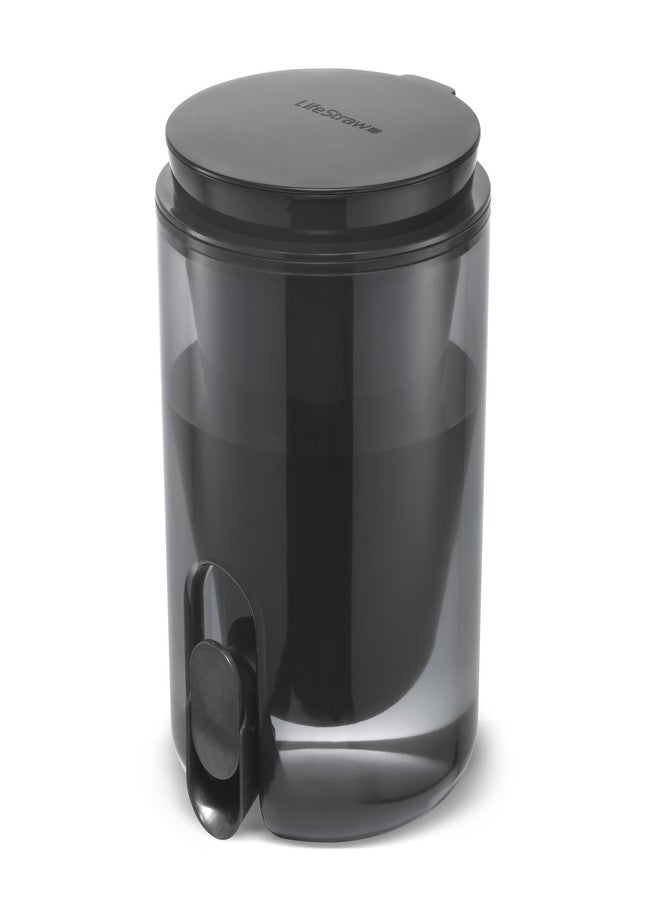 LifeStraw Home Studio Water Filter Dispenser, 10-Cup, Obsidian Black, BPA-Free Designed for Everyday Protects Against Bacteria, parasites, microplastics, PFAS, Lead, and Improves Taste - Image 1