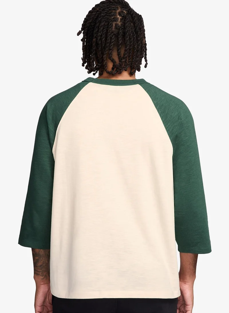 Nike Club 3/4 Raglan T-Shirt