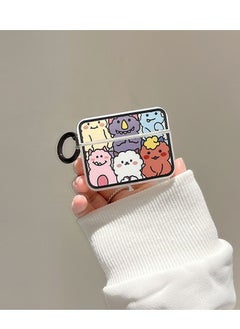 Ant Airpods Pro2 Protective Case, Cute Cartoon Soft TPU Cover, Shockproof Bluetooth Headset Protective Cover with Keychain Compatible with Airpods Pro2 2022  - Image 1