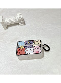 Ant Airpods Pro2 Protective Case, Cute Cartoon Soft TPU Cover, Shockproof Bluetooth Headset Protective Cover with Keychain Compatible with Airpods Pro2 2022  - Image 3