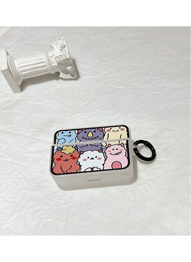 Ant - Airpods Pro2 Protective Case, Cute Cartoon Soft TPU Cover, Shockproof Bluetooth Headset Protective Cover with Keychain Compatible with Airpods Pro2 2022 - Image 1