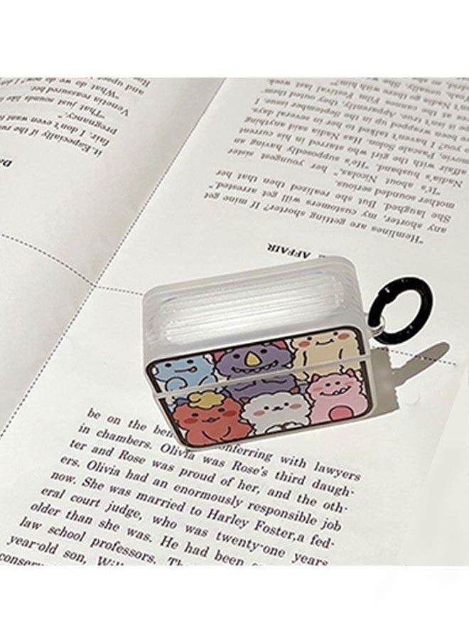 Ant - Airpods Pro2 Protective Case, Cute Cartoon Soft TPU Cover, Shockproof Bluetooth Headset Protective Cover with Keychain Compatible with Airpods Pro2 2022 - Image 1