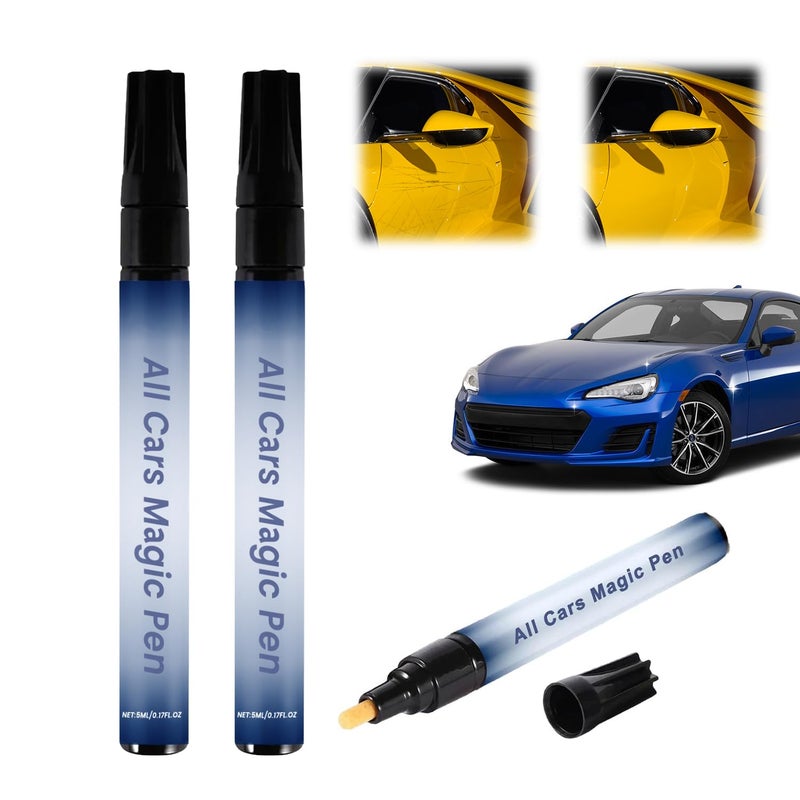 MohuanDd 2PCS All Cars Magic Pen, Magic Car Scratch Removal Pen, Car Scratch Repair Pen Set, Magic Car Paint Scratch Repair, Quick Fix for All Car Colors - Image 1
