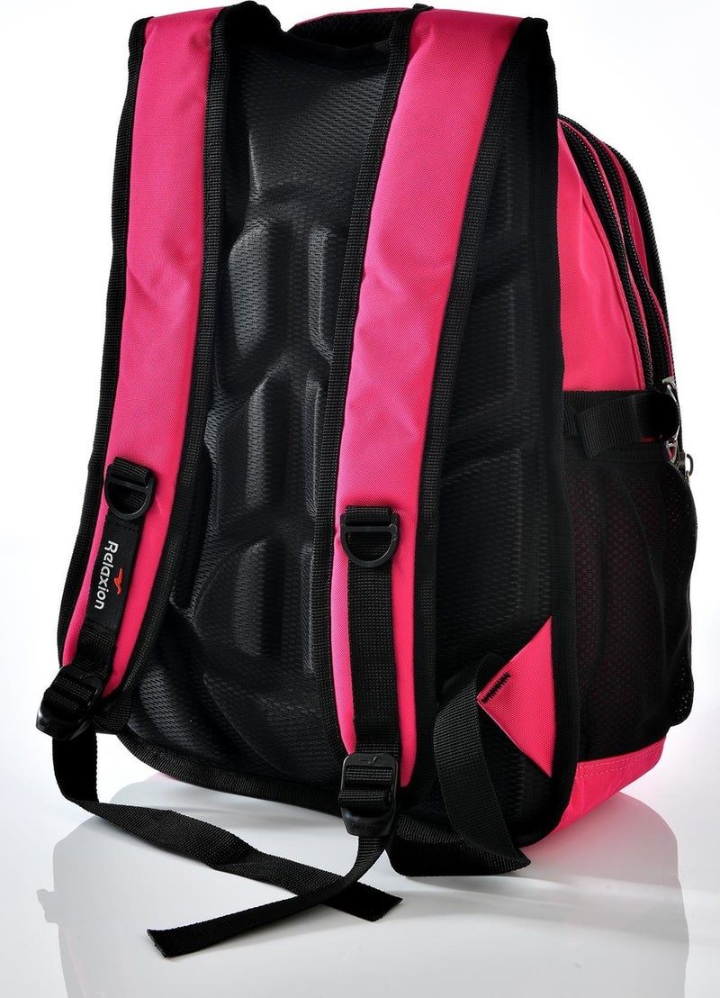 Relaxion 2227 School Backpack Pink  - Image 3