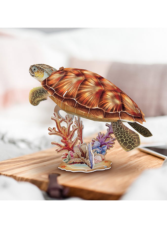 CubicFun National Geographic 3D Puzzle Sea Turtle 31 Pieces - Image 4